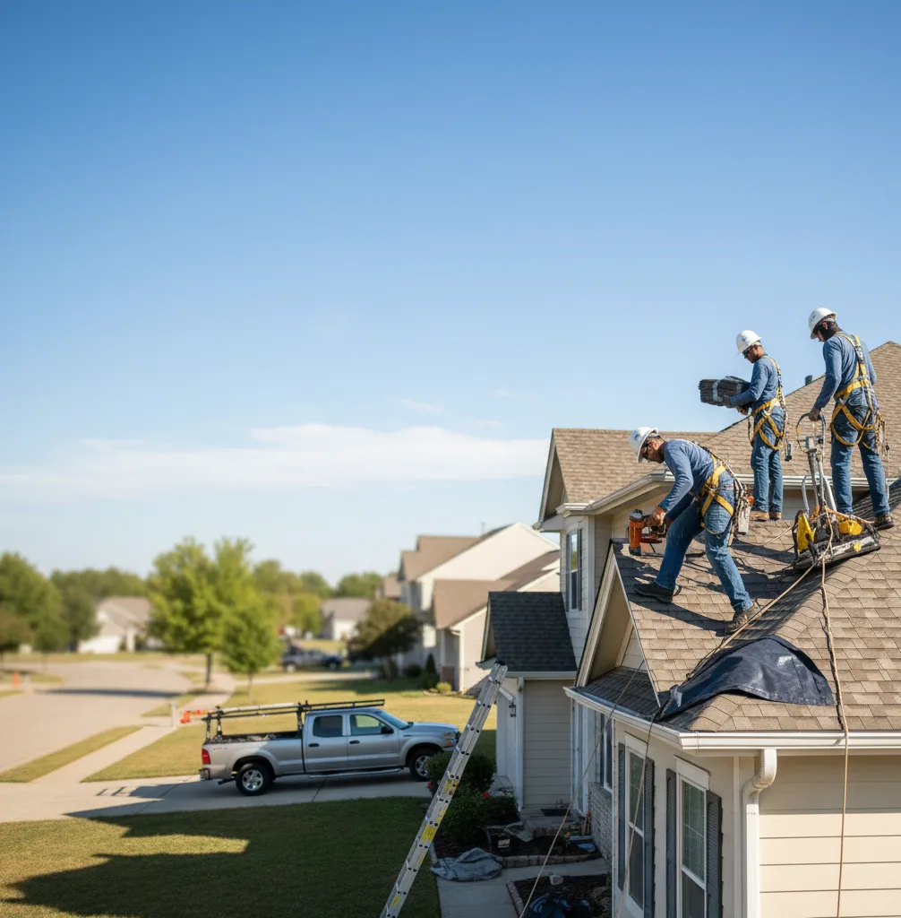 Roof Repair in Crow Agency